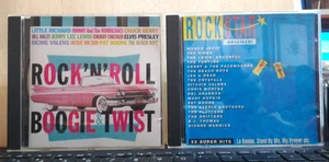CD -ROCK ' N' ROLL BOOGIE E TWIST 18 BRANI + CD ROCK STAR MUSIC 22 BRANI - Picture 1 of 11