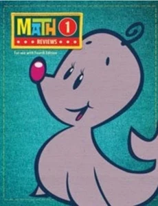 B447-140 * NEW, BJU, PRESS,  MATH 1 REVIEWS, FOURTH EDITION - Picture 1 of 2