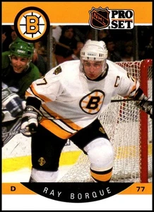 1990-91 Pro Set #1a Ray Bourque - Misspelled HOF FREE SHIPPING! - Picture 1 of 2
