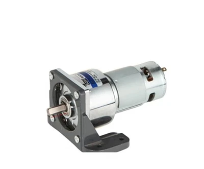 775 DC Geared Motor 12V Low-Speed Variable-Speed Motor with Gear Reducer - Bild 1 von 4