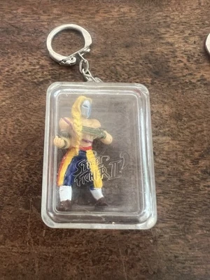 Vintage 1992 Street Fighter II: Vega Figurine Keychain - Image 1 of 4