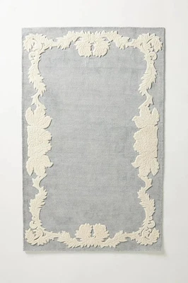Alissa - Grey, Hand-Tufted 100% Wool Soft Area Rug Carpet, 5x8, 6x9, 8x10, 9x12 - Image 1 of 3