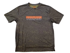Alaskan Hardgear AKHG grünes Tarnmuster mit orangefarbenem Jagd feuchtigkeitsableitendes T-Shirt Herren Large - Bild 1 von 9
