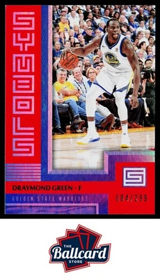 2017-18 Panini Status #4 Draymond Green Symbols Red #/299 - Image 1 of 2