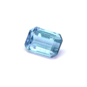 SHOLA Echt 1,01 Ct Natürlicher Blau Turmalin ( Indigolith ) aus Brasilien - Bild 1 von 4