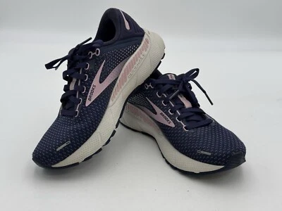 Brooks Adrenaline GTS 22 Womens Shoes Size 6 M Blue Pink Running Gym Sneakers - Image 1 of 4