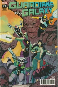 Guardianes de la Galaxia # 150 Aaron Kuder ¡Cubierta Variante 1:25!!! Casi nuevo - Imagen 1 de 1