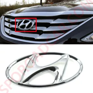 Front Grille H Logo Chrome Emblem for Hyundai YF Sonata 2011-2015 863413Z000 - Bild 1 von 1