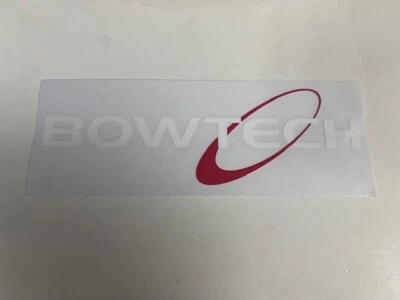 BowTech Archery Car/Bow Case Sticker Decal Approx 10" x 3"