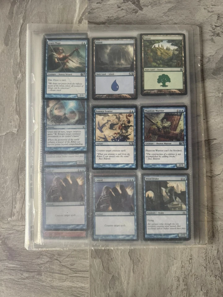 Magic The Gathering Card Bundle Folder Collection Great Value Playable Deck - Image 1 of 4