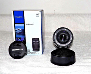 Olympus M. Zuiko 75-300mm f/4.8-6.7 II for M4/3 (Black)