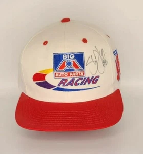 Stevie Reeves #96 NASCAR Big A Auto Parts Racing Hat, Snap Back SIGNED OSFA - Picture 1 of 6