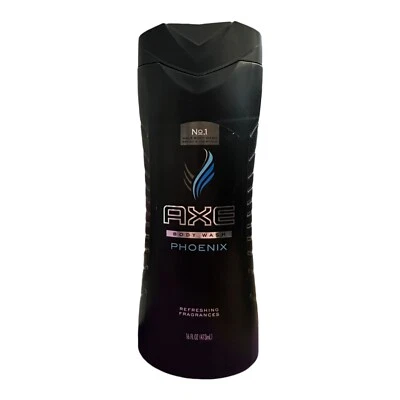AXE Phoenix Body Wash Refreshing 16 oz Crushed Mint & Rosemary Scent HTF Version - Image 1 of 4