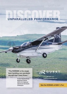 2016 Quest Kodiak Aircraft ad 3/4/25/2024g - Picture 1 of 1