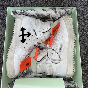 Size 9 Women’s/8 Men’s  - Off-White Off-Court 3.0 High White - Picture 1 of 6