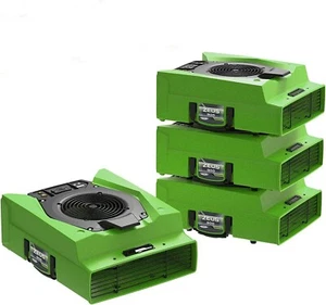 AlorAir 4-Pack 950 CFM Variable Speed Air Mover Carpet Dryer Floor Fan Blower - Picture 1 of 6