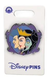 2025 Disney Parks Villain Frame Evil Queen Maleficent Lady Tremaine OE Pin - Picture 1 of 1