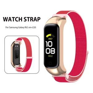 Nylon Band Adjustable Bracelet Strap Band for Galaxy Fit2 SM-R220 ( Green) - Zdjęcie 1 z 10