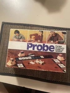 Lot 4 Vntg Board Games: 1974 Probe, 1981 Rummy Royal, 1965 Tripoly, 1960 Bridgit - Picture 1 of 15