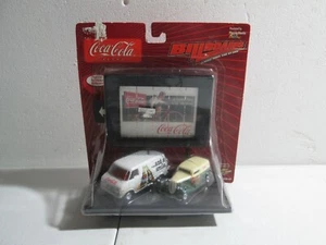 Johnny Lightning 1:64 Die-cast Coke Billboards 2 Car Set Changeable billboard. - Picture 1 of 8