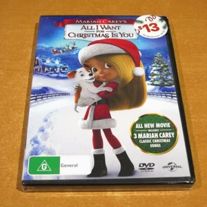 Mariah Carey's All I Want For Christmas Is You ( DVD , Region 4 ) ~ New Sealed! - Picture 1 of 2