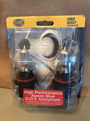Hella HB5/9007 Halogen Bulb Headlight Bulb   NEW   Qty. 2 - Image 1 of 2