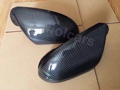 For Audi A6 C7 S6 RS6 2012 + CARBON FIBER Wing MIRROR COVERS [with Lane Assist] - image 1 of 3