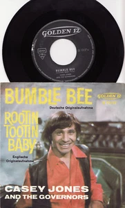CASEY JONES & THE GOVERNORS - BUMBLE BEE Very rare 1966 german 7" P/S! EX - Picture 1 of 1