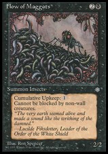 Magic the Gathering MTG Flow of Maggots (125) Ice Age   LP