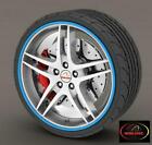 Blue Alloy Wheel Protector Rim Trim Strips Rimblades Kit Fits Opel