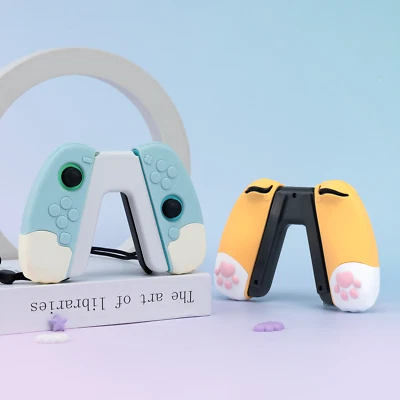 Controller Comfort Grip V-Handle Grip per Nintendo Switch/Oled Joy-Con Staffa - Immagine 1 di 4