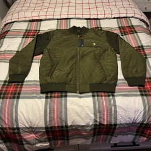 Quilted CookiesSF Jacket Size Large Green Color New With Tags 100% Polyester - Picture 1 of 5