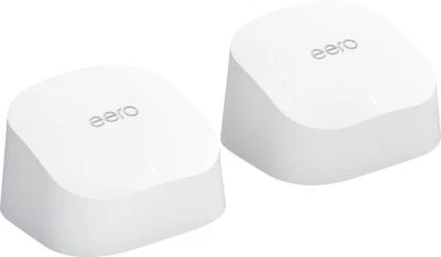 eero - 6 AX1800 Dual-Band Mesh Wi-Fi 6 System (2-pack) - M110211 - VG In Box - Image 1 of 2