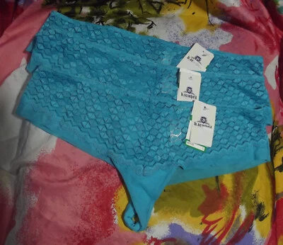 3 BRAGAS TANGA NUEVAS B.TEMPT'D BY WACOAL 945238 345 ENCAJE Y MALLA L Foto 1 de 2