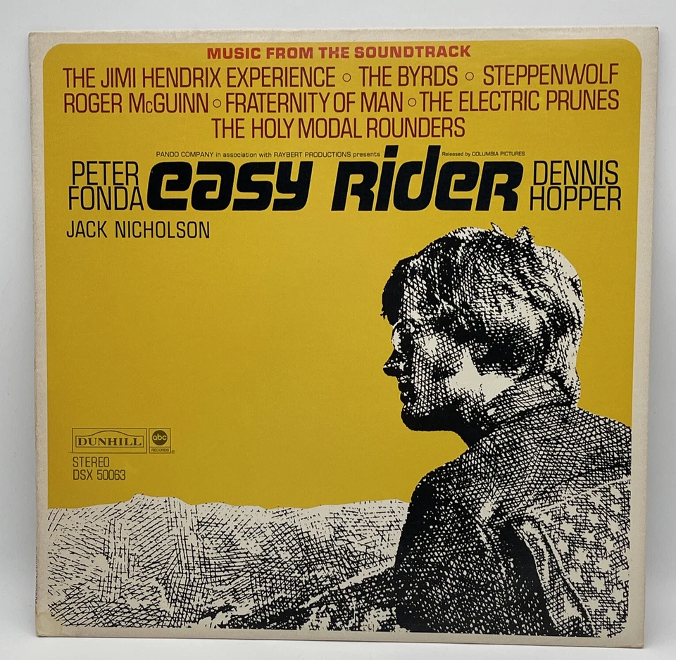 EASY RIDER ~ MUSIC FROM THE SOUNDTRACK ~ DSX 50063 ~ 1969 LP - Image 1 of 4