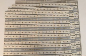 Lot von 4 Pamela Kline Traditions Kissenbezug 3 Blumen & gestreift 1 gestreift - Bild 1 von 7