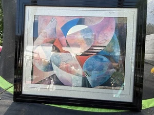 VINTAGE GERAHMTER RICHARD HALL COME TOGETHER GERAHMTER DRUCK KUNSTWERK - Bild 1 von 12