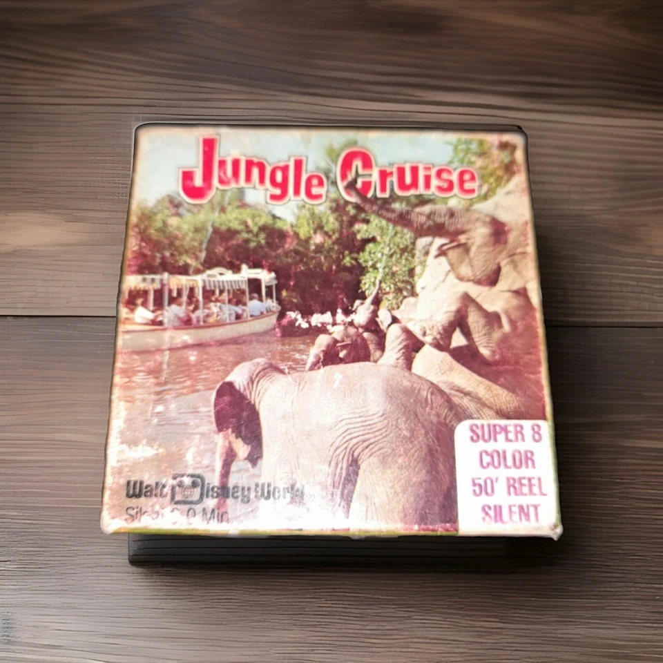 Walt Disney World Jungle Cruise Silent 3 Min Super 8 Home Movie #723 Foto 1 de 4
