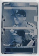 2008 TRISTAR Prospects Plus Printing Plate Cyan 1/1 Ryan Flaherty Matt Cerda 0w3