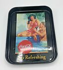 Coca Cola Coke So Refreshing' Tray Advertising IN Tin 28x21x3cm