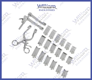 Neuro spine caspar cervical retractor complete set orthopedic instruments - Picture 1 of 3