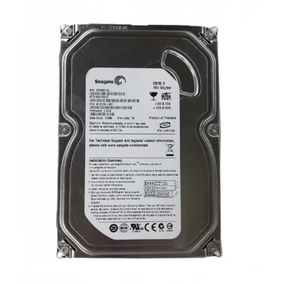 Seagate 160GB ST3160215ACE 7200 RPM PATA IDE 3.5" Desktop HDD Hard Disk Drive - Image 1 of 4