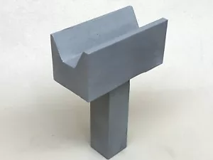 7/8 Zoll winterharter Schaft Schmied Amboss Schraubstock unten Falten voller Swage sandgestrahlt - Bild 1 von 6
