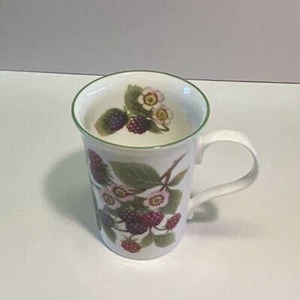 Crown Trent China Blackberry Design Coffee Cup Staffordshire England 8oz Mug - Picture 1 of 11