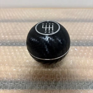 6Mt Carbon Fiber Shift Knob R135 246 - Picture 1 of 4