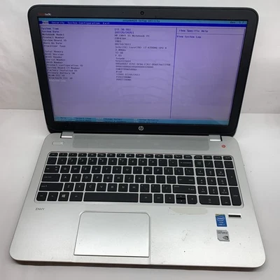 Portátil HP Envy 15 15.6" i7-4700MQ 12GB RAM 128GB SSD BIOS Beats Audio Foto 1 de 4