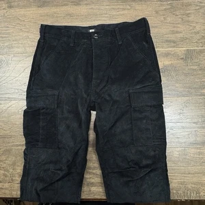 Pantalones cargo Levis para hombre 32 x 32 negros pana bolsillo utilitario pierna recta PROMOCIÓN - Imagen 1 de 11
