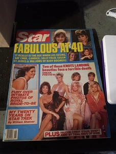 VTG- May 6, 1986 Star Magazine,  Fabulous At 40, As Is! - Picture 1 of 9