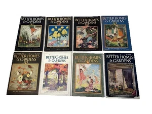 8 Vintage Better Homes & Gardens Magazines 1928-31 Great Ads Decor Nice! - Picture 1 of 22