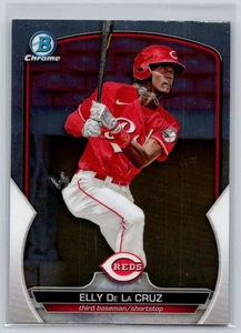 Elly De La Cruz - 2023 Bowman #BCP-65 - Cincinnati Reds Baseball Card - Picture 1 of 2